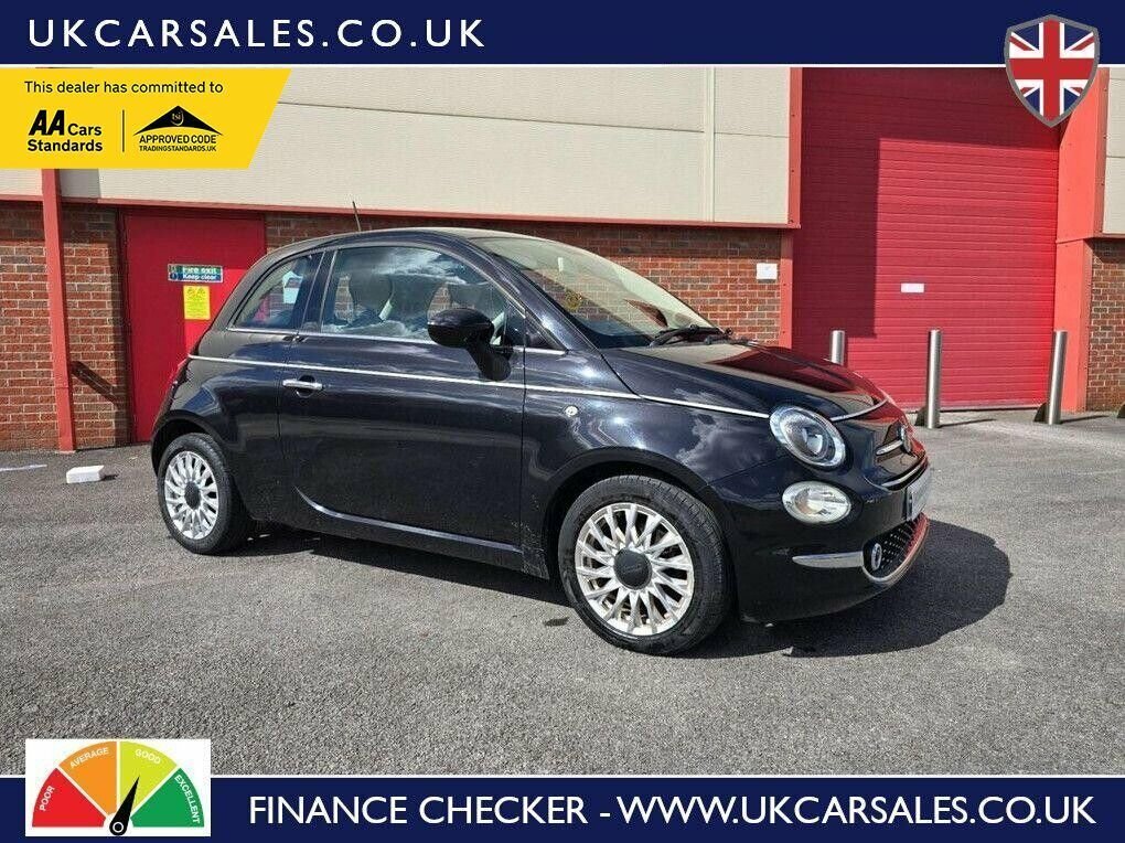 Fiat 500 Hatchback Black
