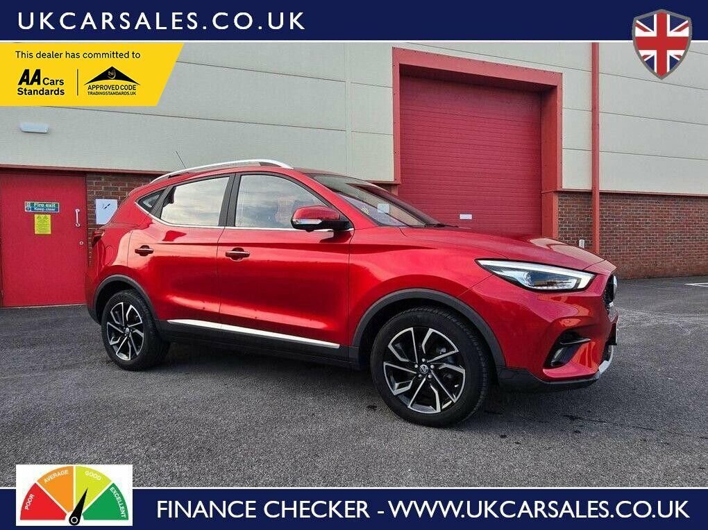 MG ZS Suv Red