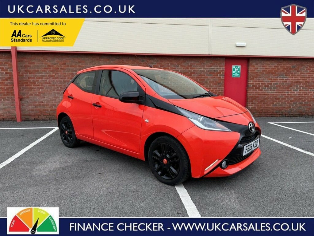 Toyota Aygo 1L X-cite Orange