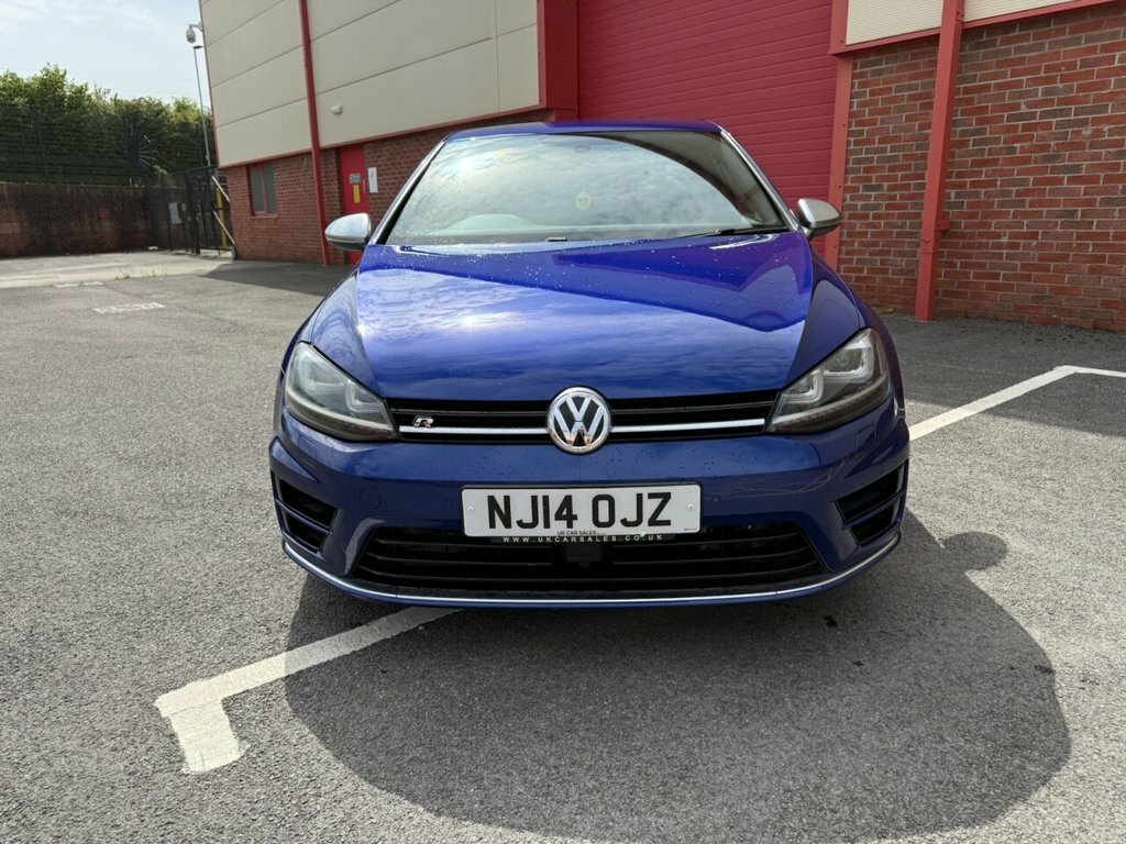 Volkswagen Golf 2L R NJ14OJZ Blue #4