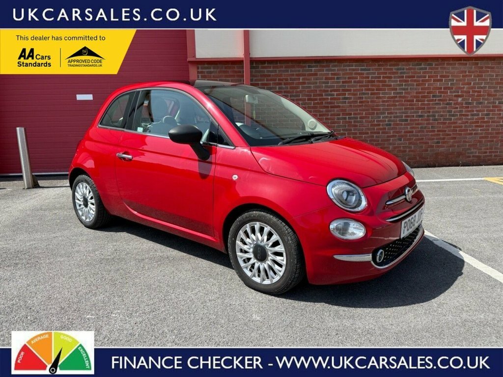 Fiat 500 1.2L Lounge Red