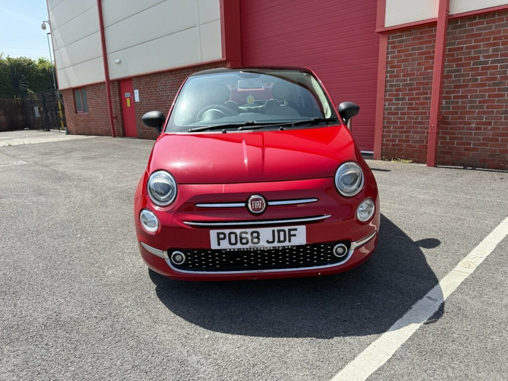 Fiat 500 1.2L Lounge PO68JDF Red #5