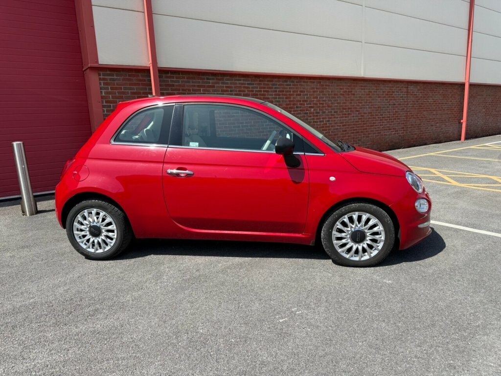 Fiat 500 1.2L Lounge PO68JDF Red #3