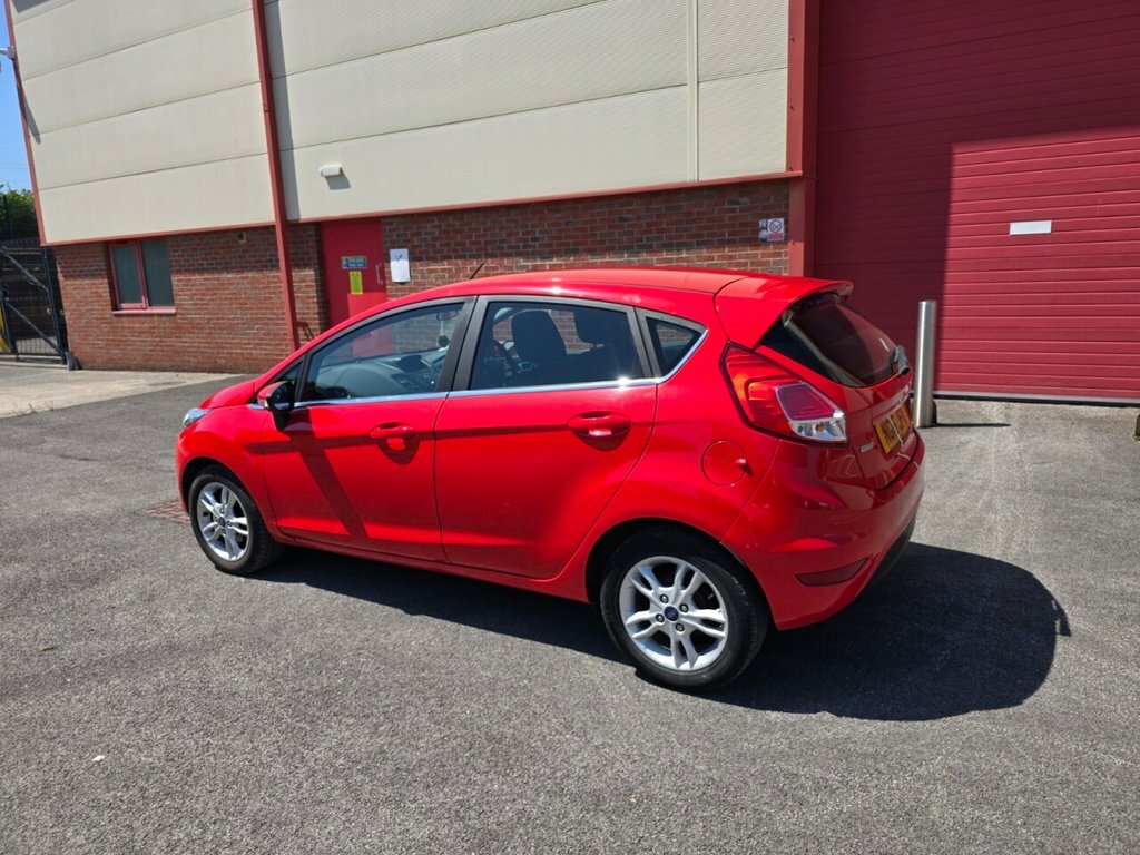 Ford Fiesta 1L Zetec NG16JFK Red #3