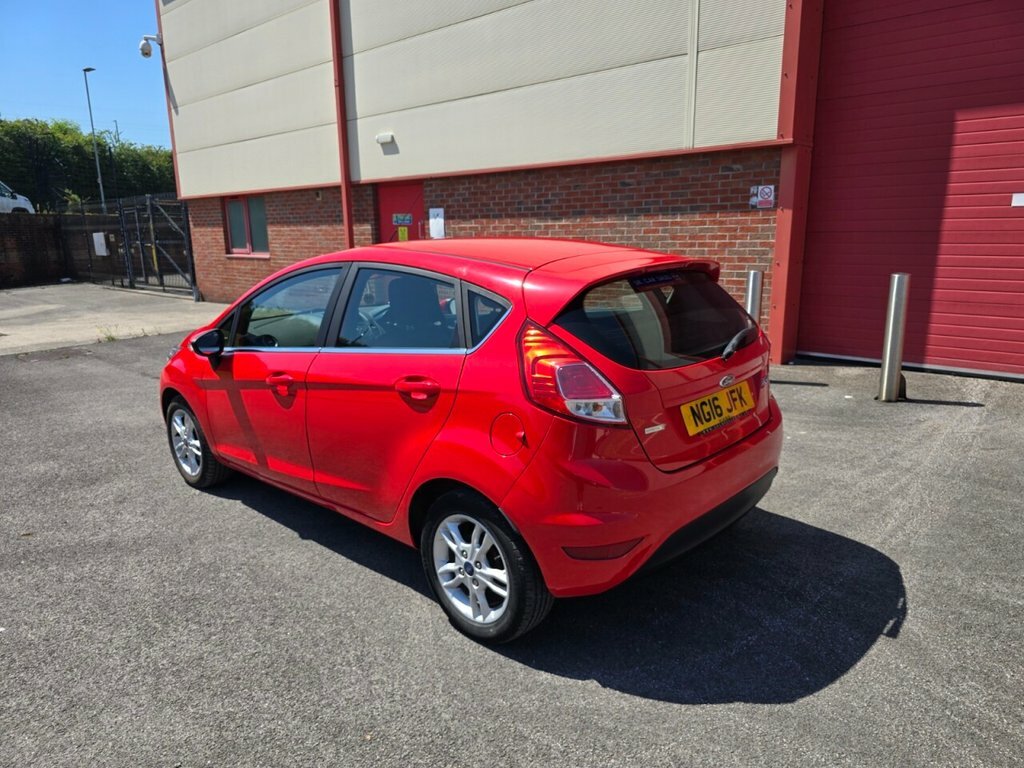 Ford Fiesta 1L Zetec NG16JFK Red #2