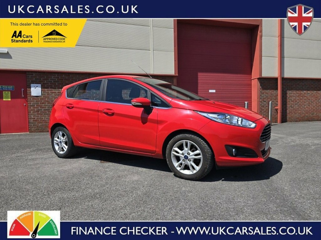 Ford Fiesta 1L Zetec Red