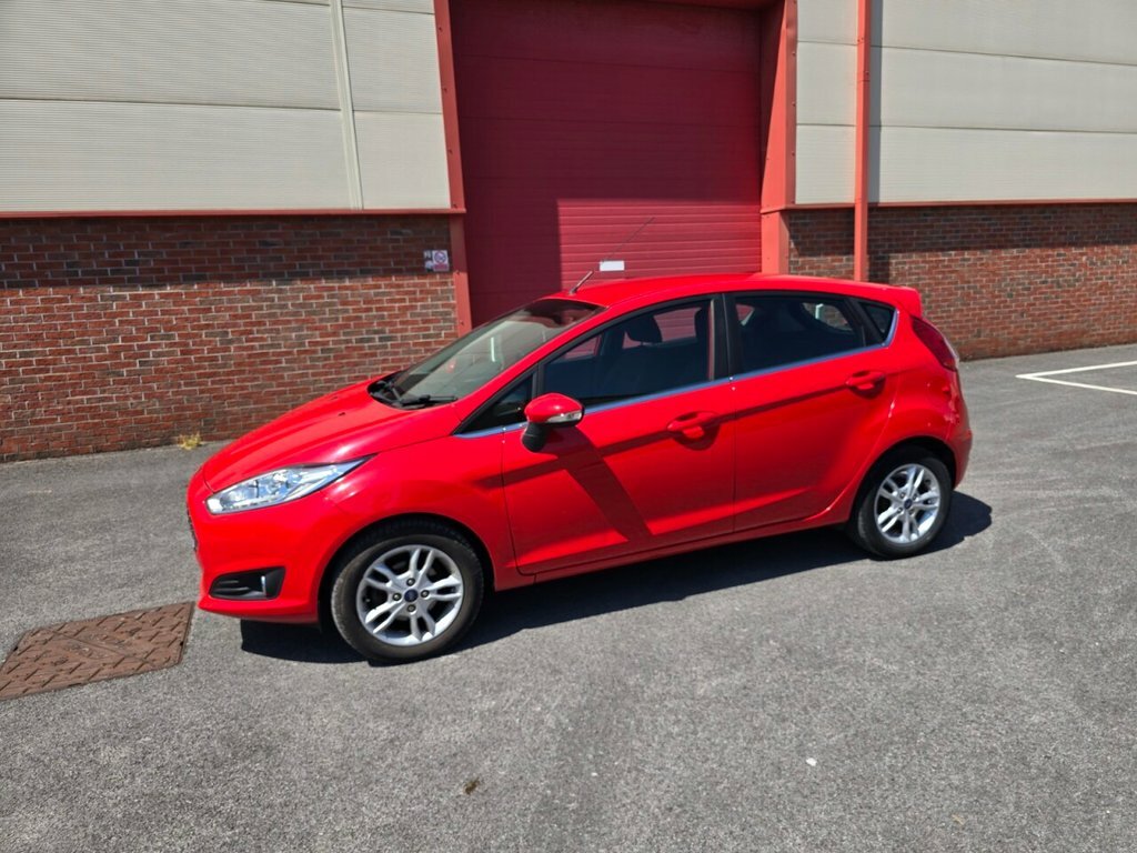 Ford Fiesta 1L Zetec NG16JFK Red #5