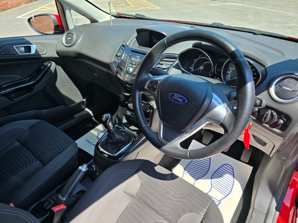 Ford Fiesta 1L Zetec NG16JFK Red #4