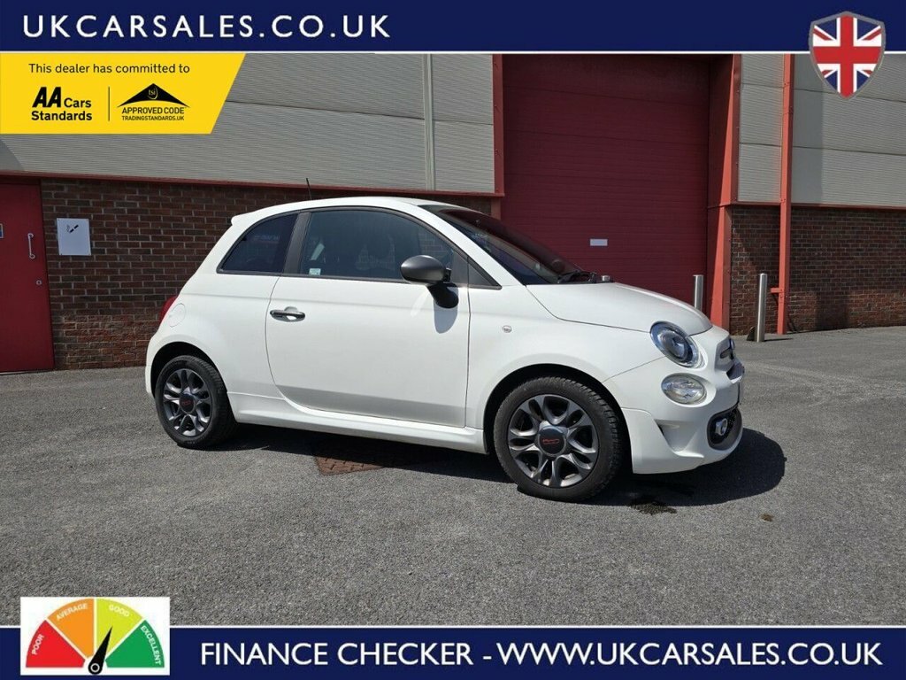 Fiat 500 1.2L S White
