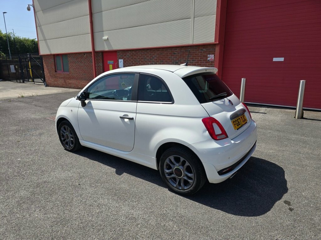Fiat 500 1.2L S FG67OJC White #5