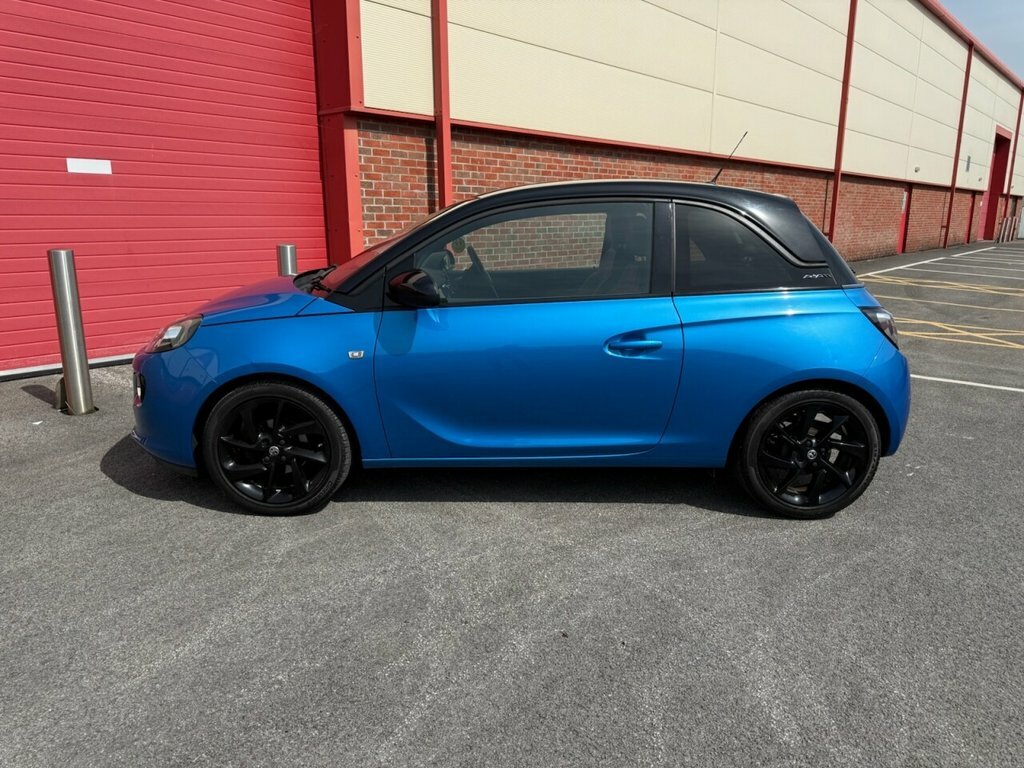 Vauxhall Adam 1.2L Energised NL67WTT Blue #5