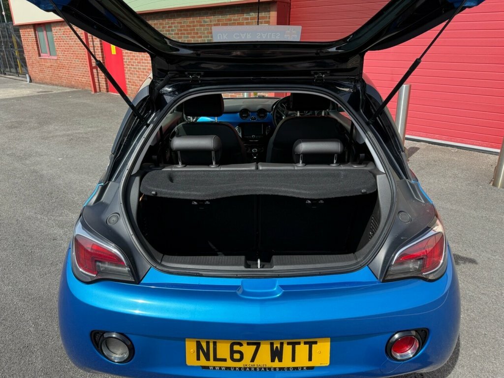 Vauxhall Adam 1.2L Energised NL67WTT Blue #4