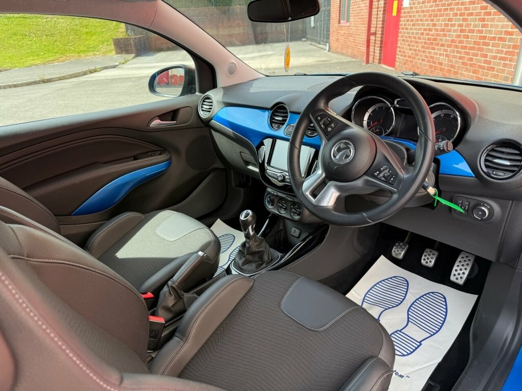 Vauxhall Adam 1.2L Energised NL67WTT Blue #3