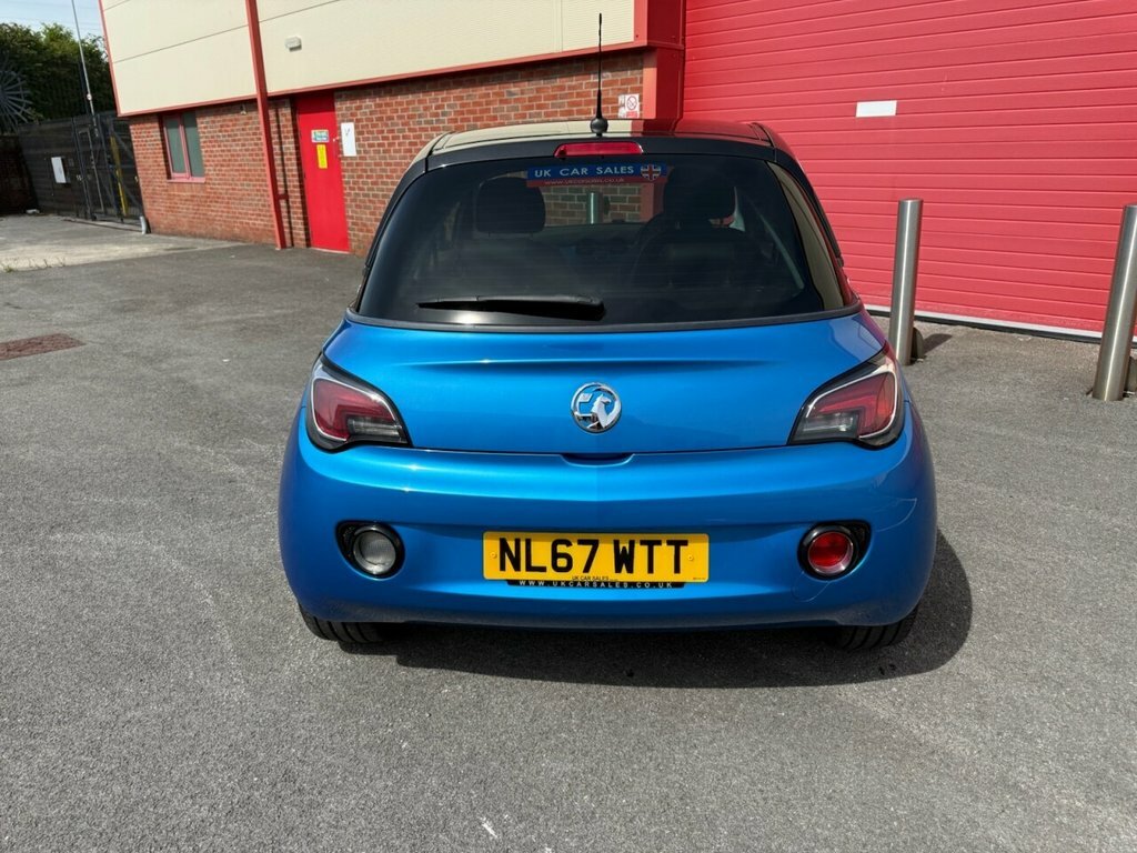 Vauxhall Adam 1.2L Energised NL67WTT Blue #6
