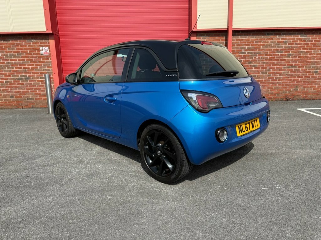 Vauxhall Adam 1.2L Energised NL67WTT Blue #2