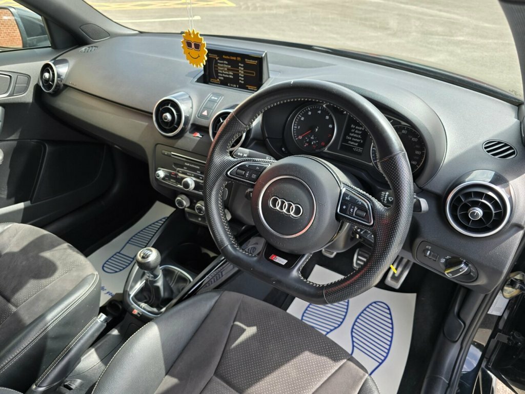 Audi A1 1.4L Black Edition GJ17KKE Black #3