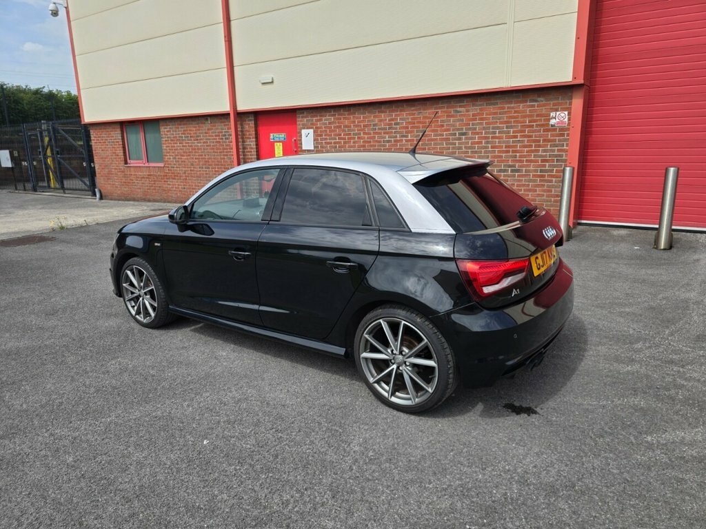 Audi A1 1.4L Black Edition GJ17KKE Black #5