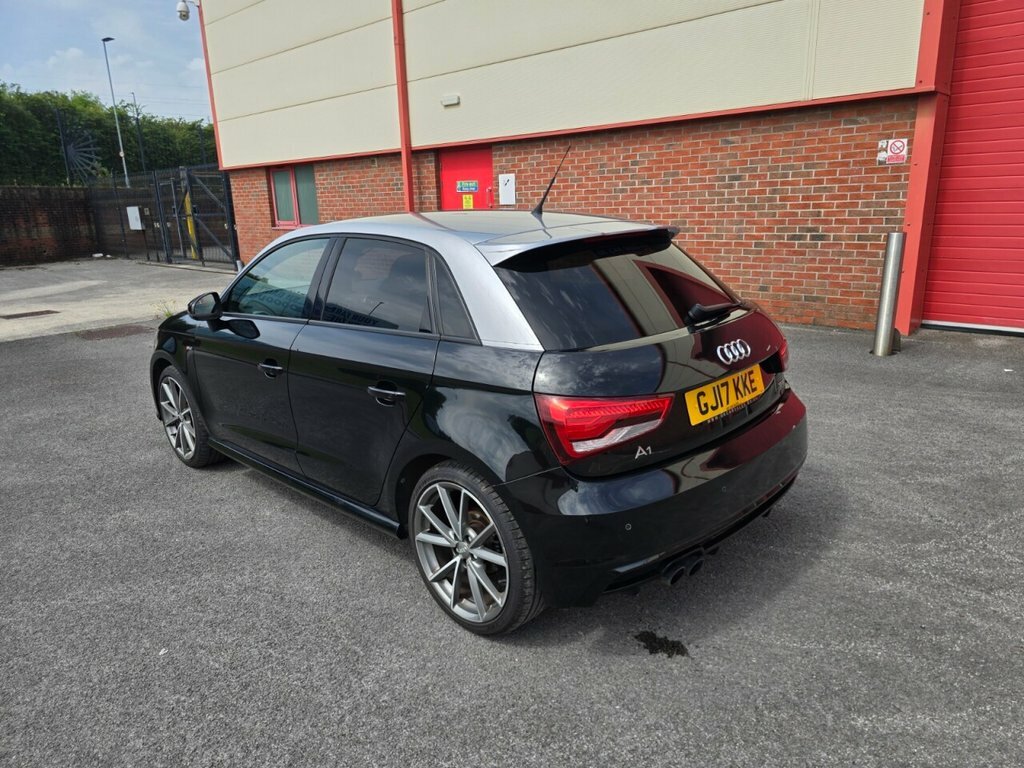 Audi A1 1.4L Black Edition GJ17KKE Black #2