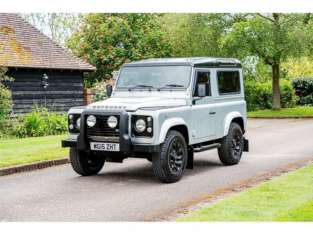 Land Rover Defender 90 Tdci Xs WG15ZHT Silver #4