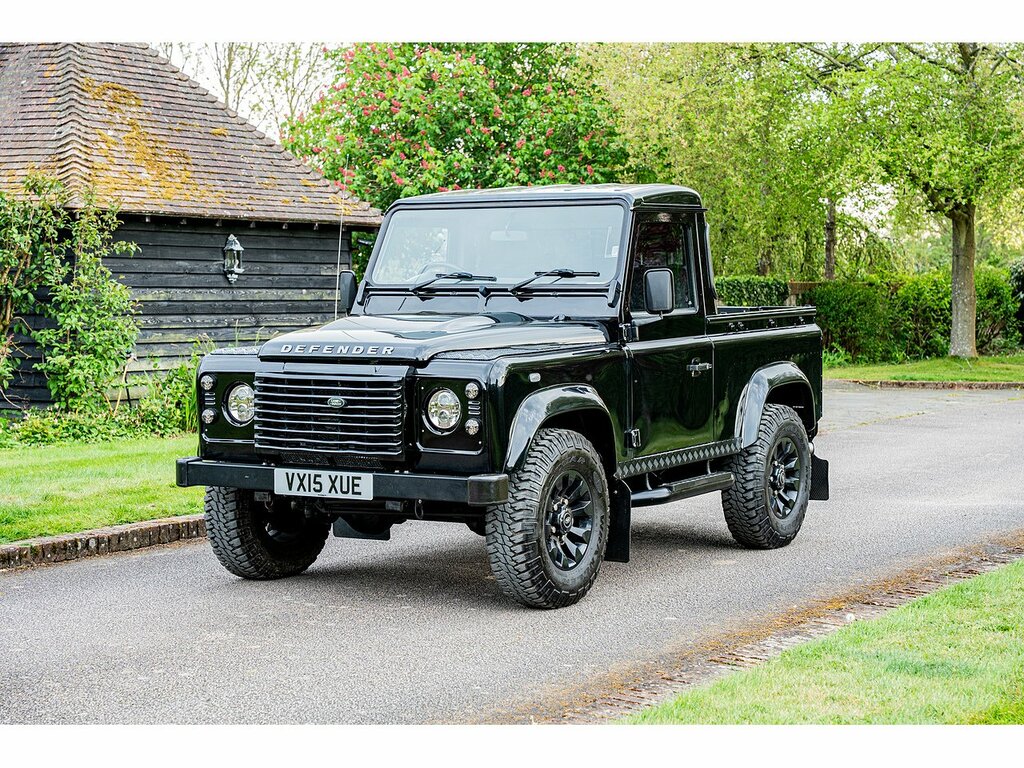 Land Rover Defender 90 Tdci VX15XUE Black #4