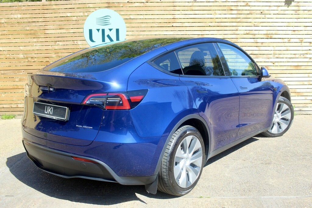 Tesla Model Y Suv Blue