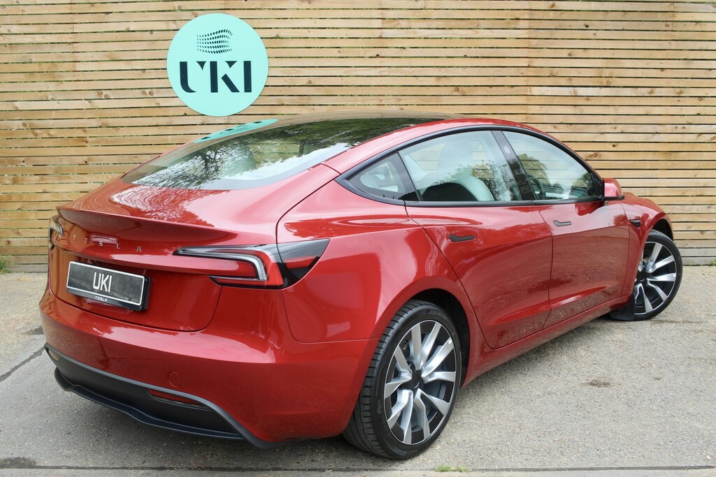 Tesla Model 3 Saloon LF73CEM Red #2