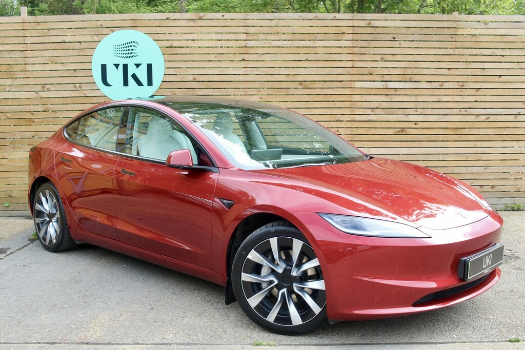 Tesla Model 3 Saloon LF73CEM Red #4