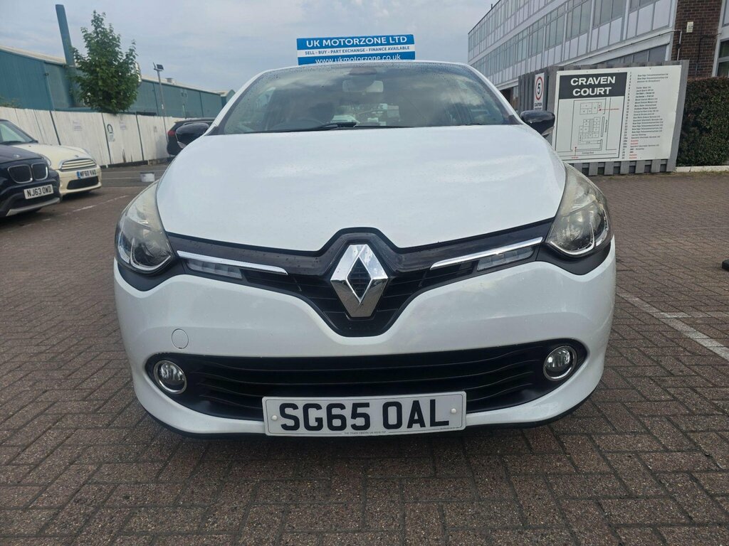 Renault Clio 1.2 16V Dynamique Nav Euro 6 SG65OAL White #2