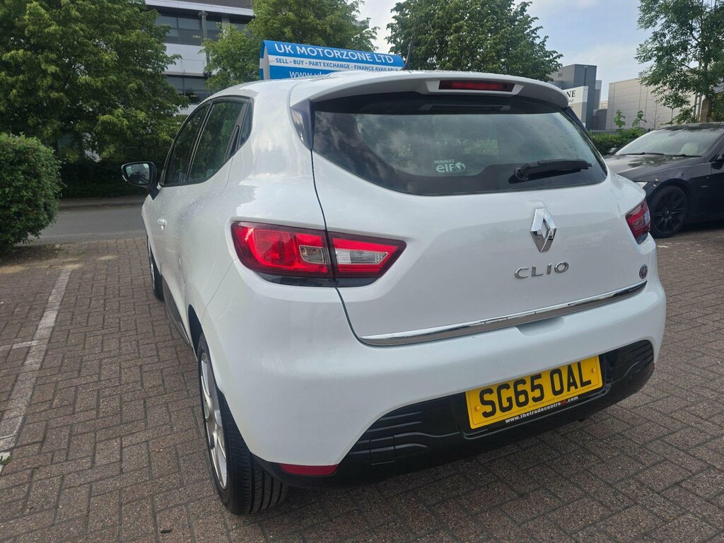 Renault Clio 1.2 16V Dynamique Nav Euro 6 SG65OAL White #5