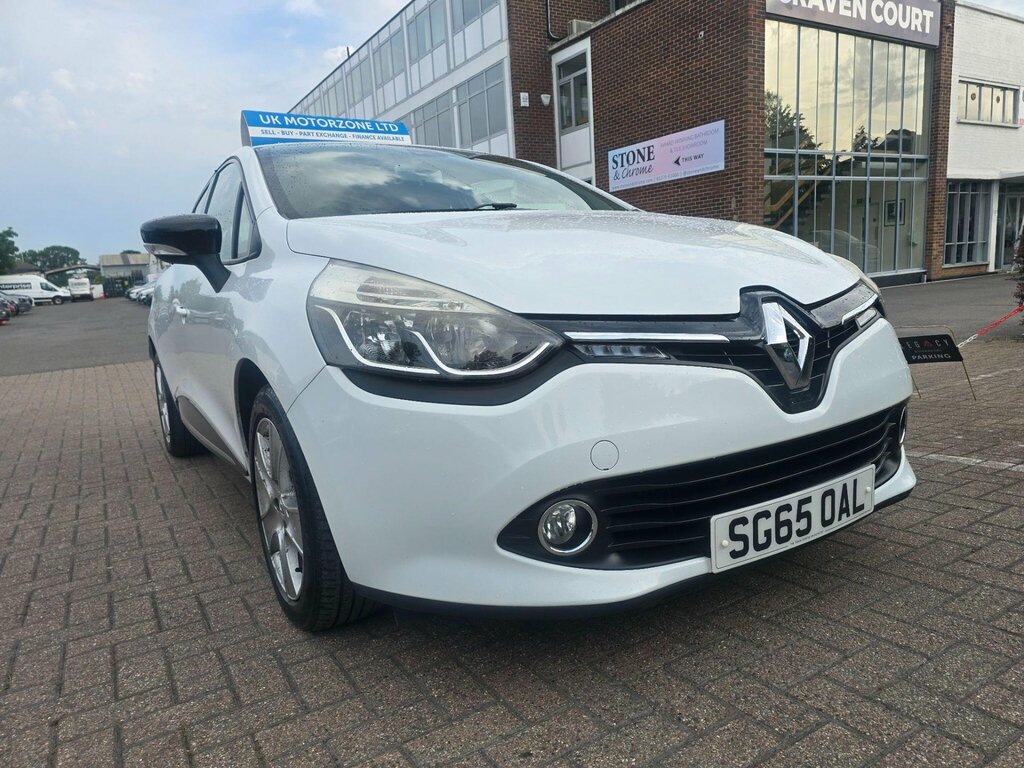 Renault Clio 1.2 16V Dynamique Nav Euro 6 White