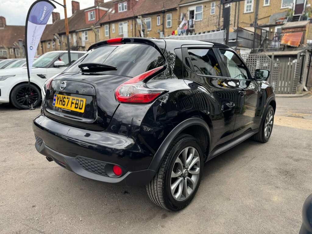 Nissan Juke 1.6 Tekna Xtron Euro 6 YH67FBD Black #4