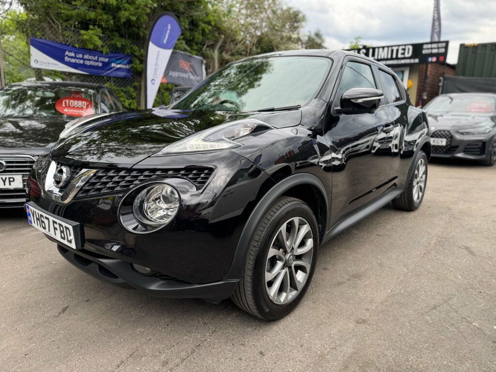 Nissan Juke 1.6 Tekna Xtron Euro 6 YH67FBD Black #5