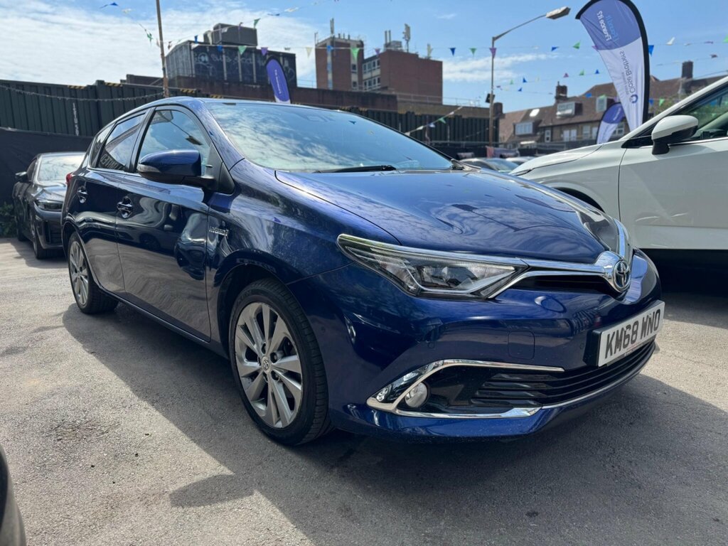 Toyota Auris 1.8 Vvt-h Excel Cvt Euro 6 Ss KM68WNO Blue #4