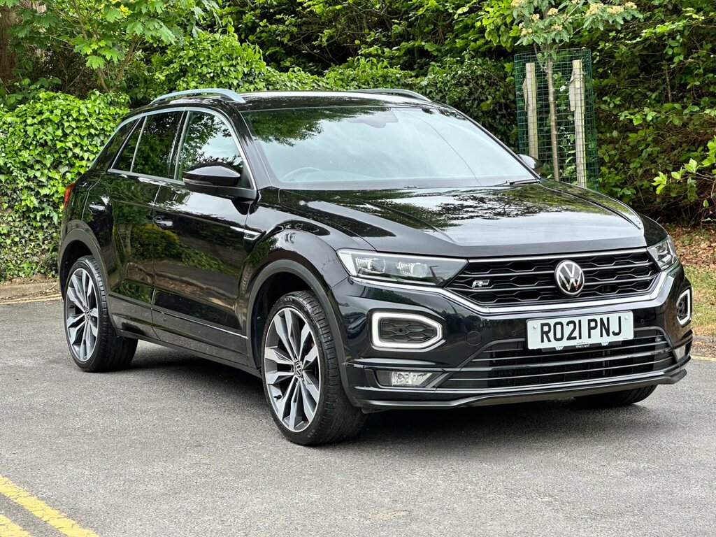 Volkswagen T-Roc 1.5 Tsi Evo R-line Dsg Euro 6 Ss RO21PNJ Black #4