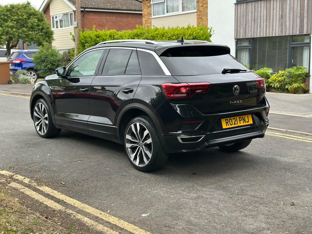 Volkswagen T-Roc 1.5 Tsi Evo R-line Dsg Euro 6 Ss RO21PNJ Black #5