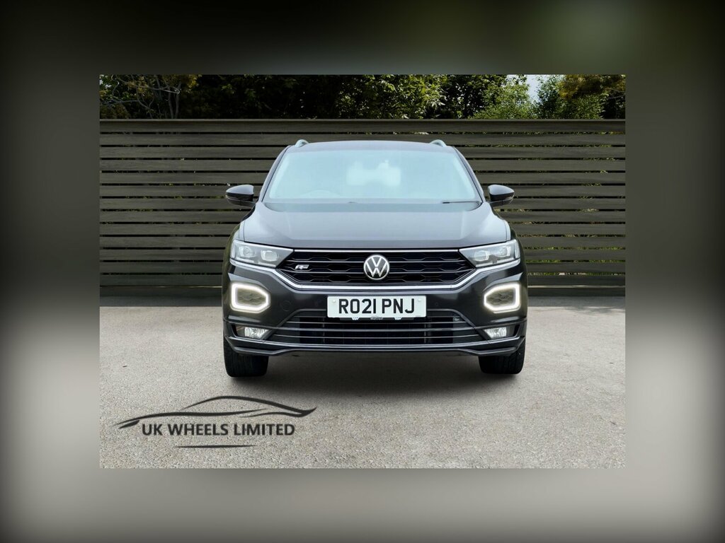 Volkswagen T-Roc 1.5 Tsi Evo R-line Dsg Euro 6 Ss RO21PNJ Black #2