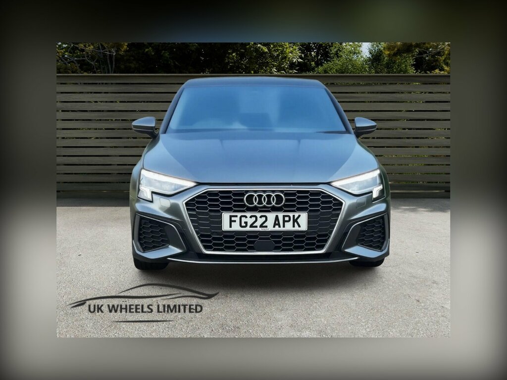 Audi A3 1.0 Tfsi 30 S Line Sportback S Tronic Euro 6 Ss FG22APK Grey #2