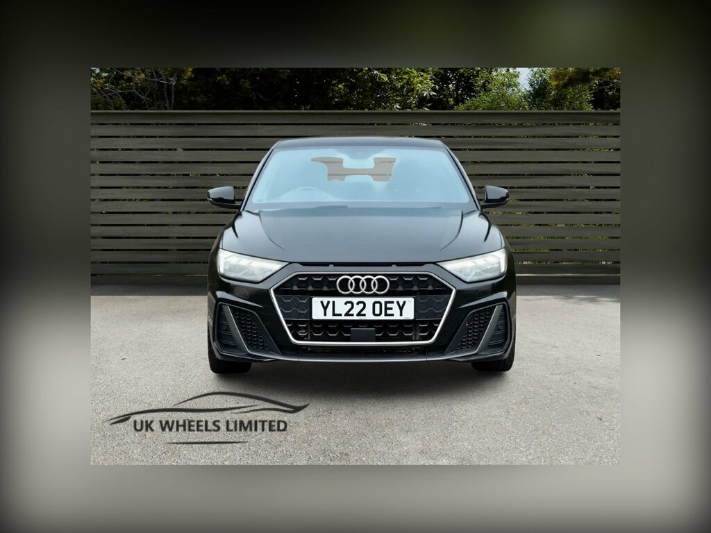 Audi A1 1.0 Tfsi 30 S Line Sportback S Tronic Euro 6 Ss YL22OEY Black #2