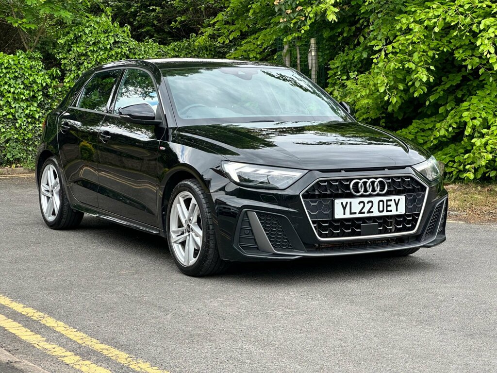 Audi A1 1.0 Tfsi 30 S Line Sportback S Tronic Euro 6 Ss YL22OEY Black #4