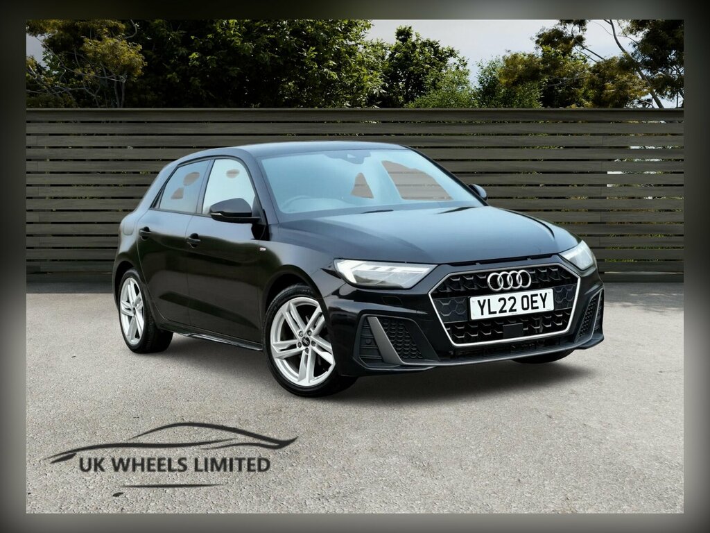 Audi A1 1.0 Tfsi 30 S Line Sportback S Tronic Euro 6 Ss Black