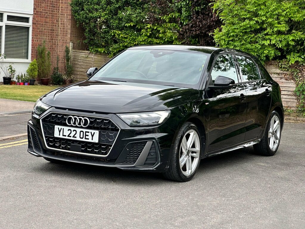 Audi A1 1.0 Tfsi 30 S Line Sportback S Tronic Euro 6 Ss YL22OEY Black #6