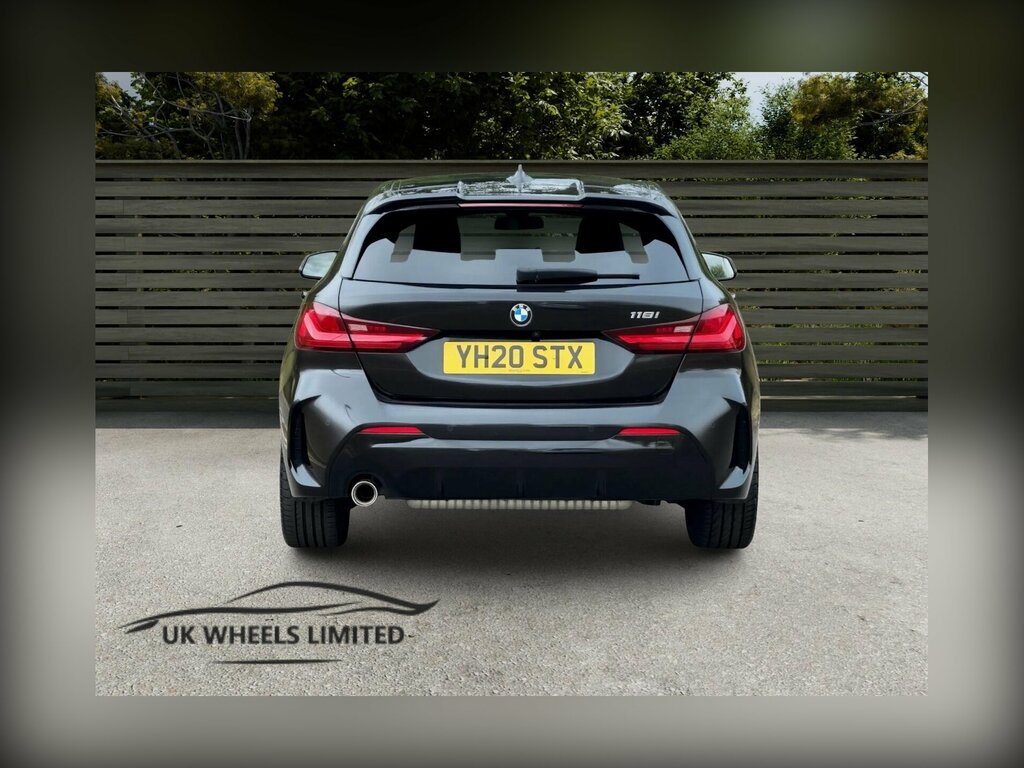 BMW 1 Series 1.5 118I M Sport Dct Euro 6 Ss YH20STX Black #3