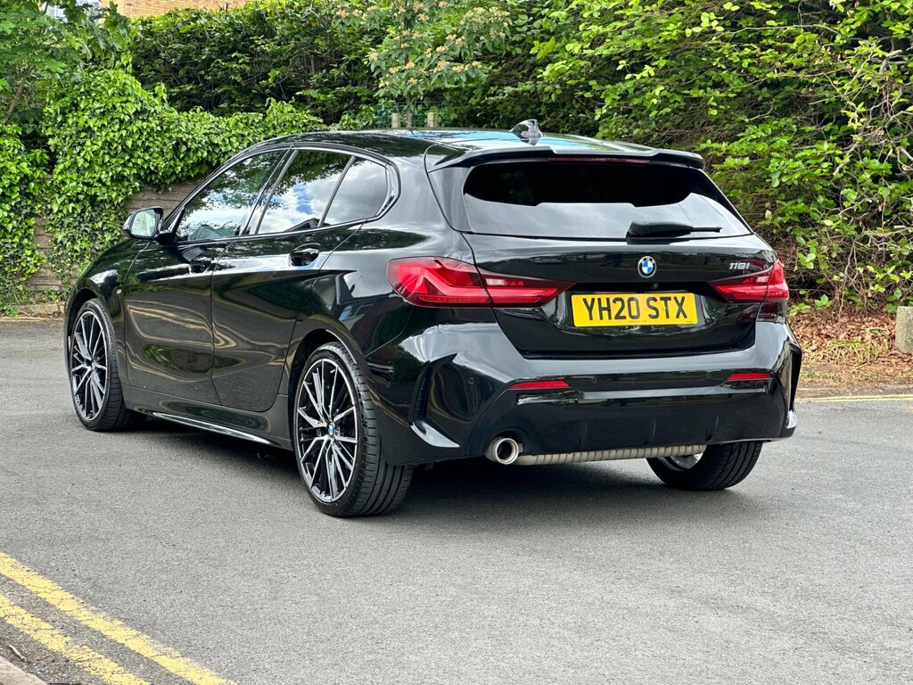 BMW 1 Series 1.5 118I M Sport Dct Euro 6 Ss YH20STX Black #5