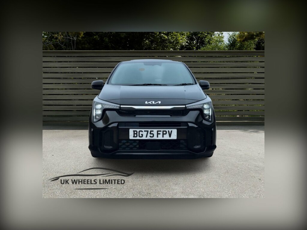 Kia Picanto 1.0 Gt-line S Amt Euro 6 Ss BG75FPV Black #2