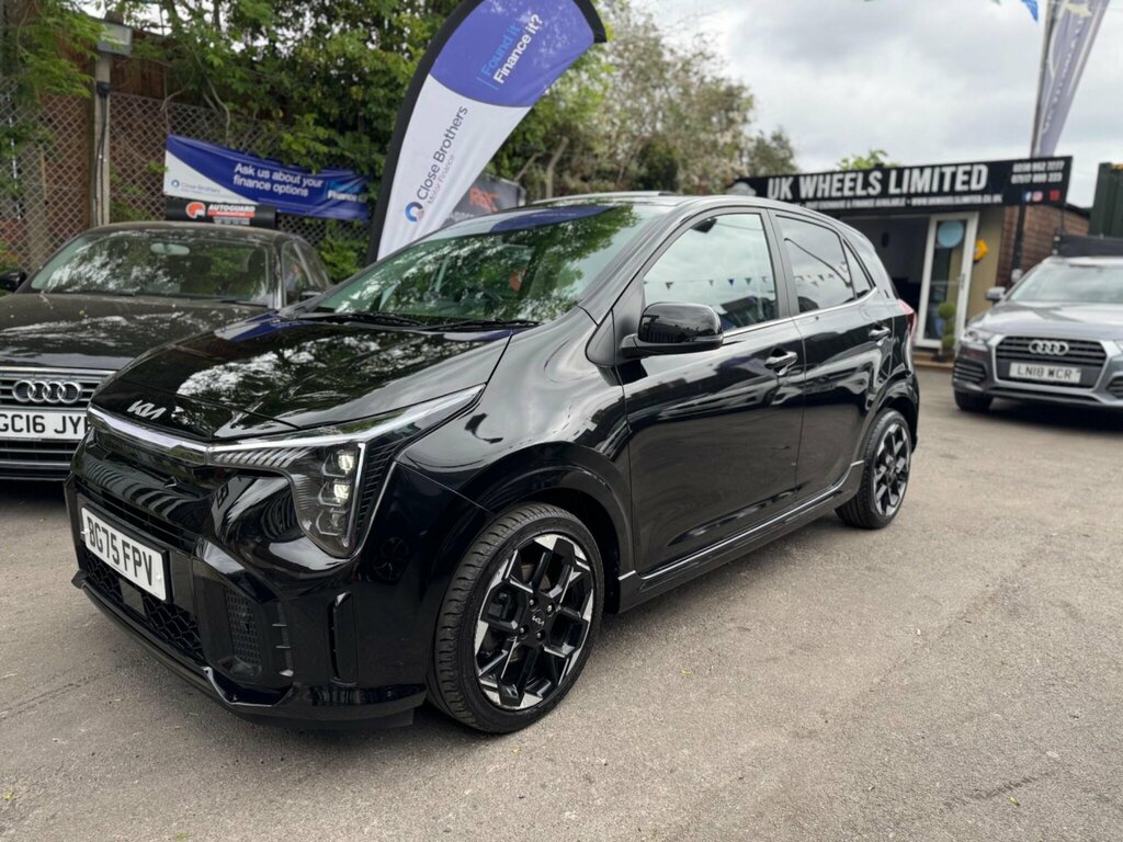 Kia Picanto 1.0 Gt-line S Amt Euro 6 Ss BG75FPV Black #5
