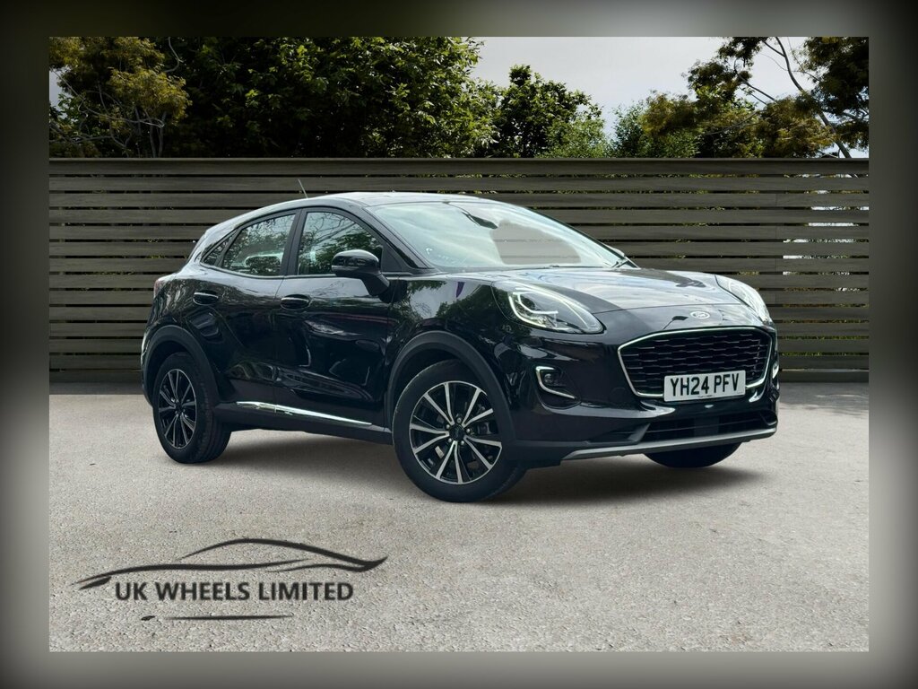 Ford Puma 1.0T Ecoboost Mhev Titanium Dct Euro 6 Ss Black