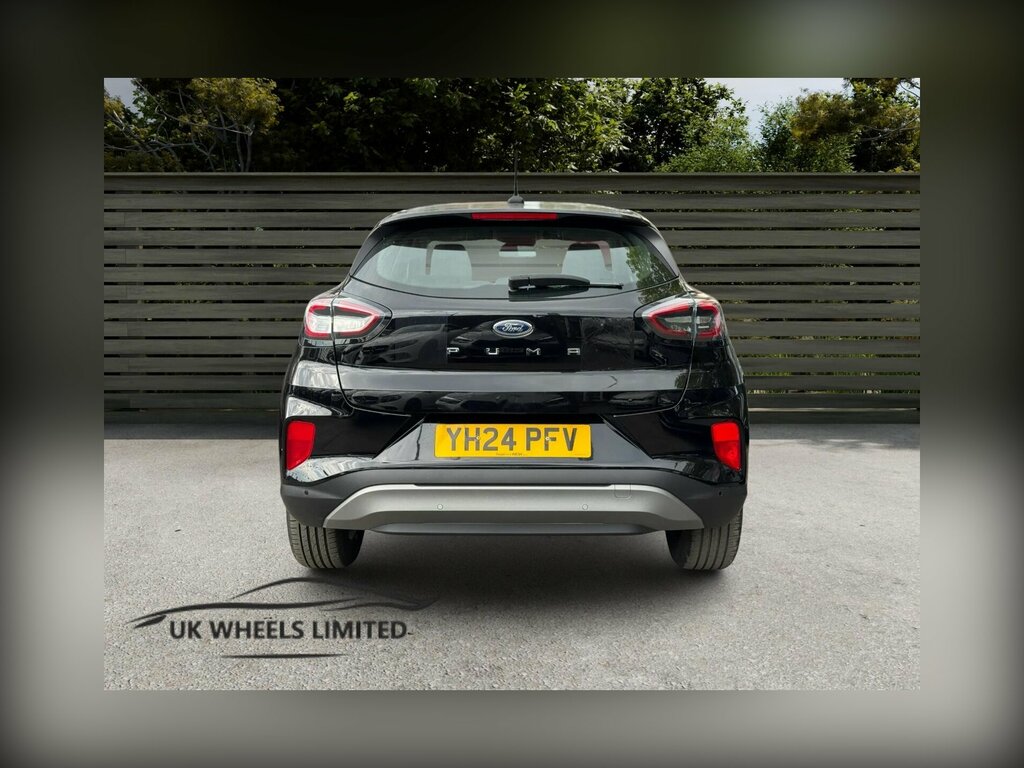 Ford Puma 1.0T Ecoboost Mhev Titanium Dct Euro 6 Ss YH24PFV Black #3