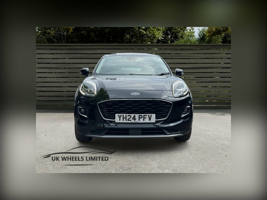 Ford Puma 1.0T Ecoboost Mhev Titanium Dct Euro 6 Ss YH24PFV Black #2