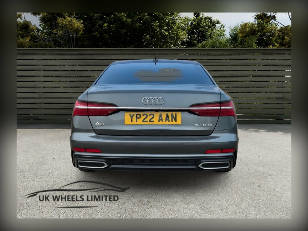 Audi A6 Saloon 2.0 Tfsi 40 S Line S Tronic Euro 6 Ss YP22AAN Grey #3