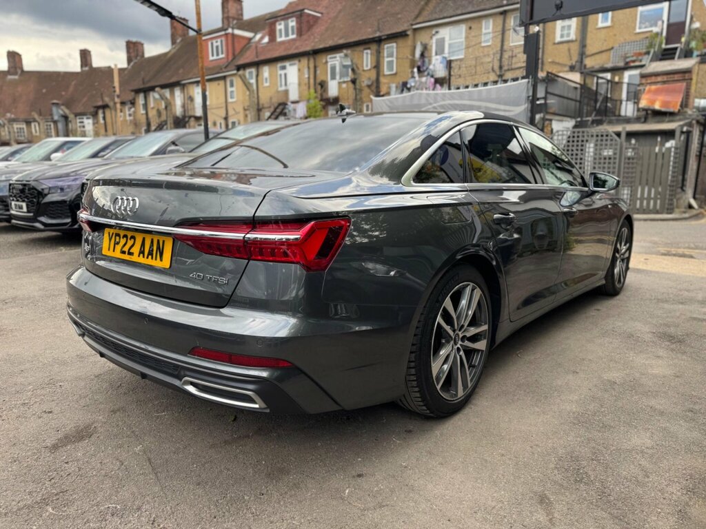 Audi A6 Saloon 2.0 Tfsi 40 S Line S Tronic Euro 6 Ss YP22AAN Grey #6